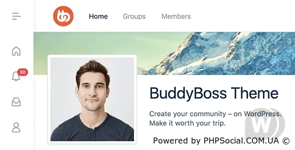 BuddyBoss Platform PRO v2.8.30 - продавайте членство, курсы и создавайте онлайн-сообщества