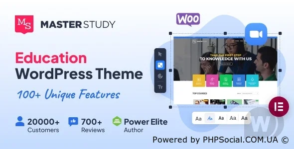 Masterstudy v4.8.134 NULLED - шаблон на тему образования WordPress