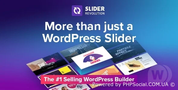 Slider Revolution WordPress v6.7.40 NULLED - слайдер для WordPress